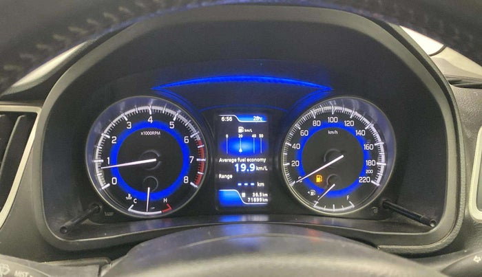 2016 Maruti Baleno ALPHA PETROL 1.2, Petrol, Manual, 71,863 km, Odometer Image