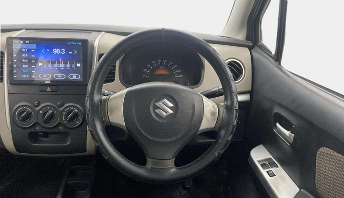 2014 Maruti Wagon R 1.0 LXI, Petrol, Manual, 57,872 km, Steering Wheel Close Up