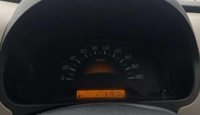 2014 Maruti Wagon R 1.0 LXI, Petrol, Manual, 57,872 km, Odometer Image