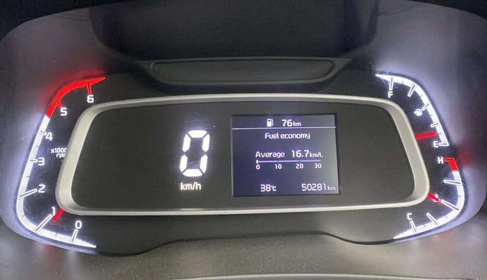 2022 KIA SONET HTK 1.5, Diesel, Manual, 50,276 km, Odometer Image