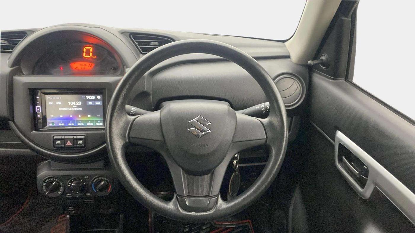 2024 Maruti S PRESSO VXI (O) AMT, Petrol, Automatic, 7,052 km, Steering Wheel Close Up