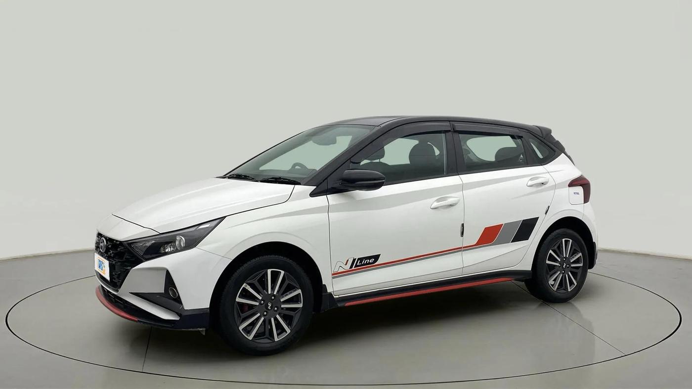 2022 Hyundai NEW I20 N LINE N8 1.0 TURBO GDI IMT, Petrol, Manual, 21,021 km, Left Front Diagonal