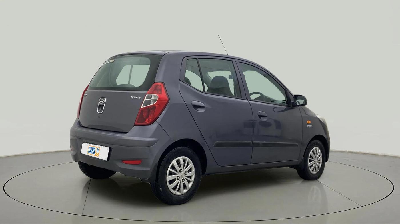 2016 Hyundai i10 SPORTZ 1.1, Petrol, Manual, 50,586 km, Right Back Diagonal