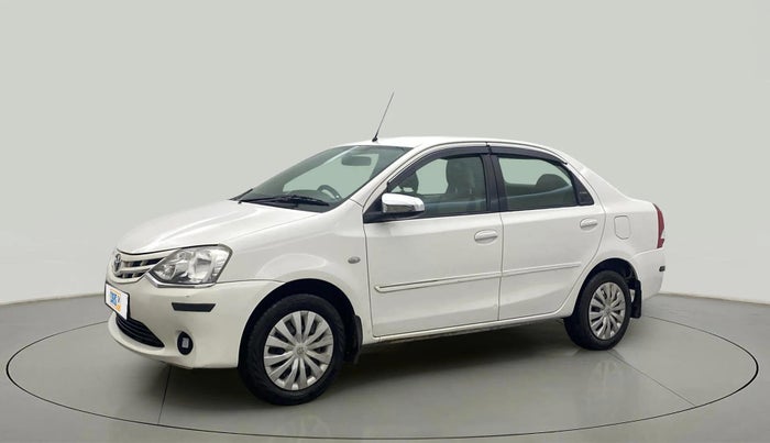 2013 Toyota Etios G, Petrol, Manual, 57,884 km, Left Front Diagonal