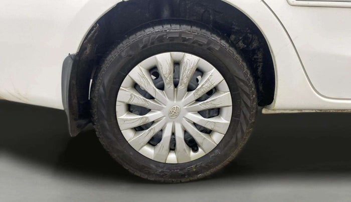 2013 Toyota Etios G, Petrol, Manual, 57,884 km, Right Rear Wheel