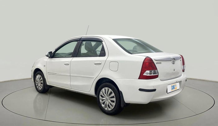 2013 Toyota Etios G, Petrol, Manual, 57,884 km, Left Back Diagonal