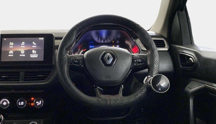 2021 Renault Kiger RXZ MT DUAL TONE, Petrol, Manual, 49,720 km, Steering Wheel Close Up
