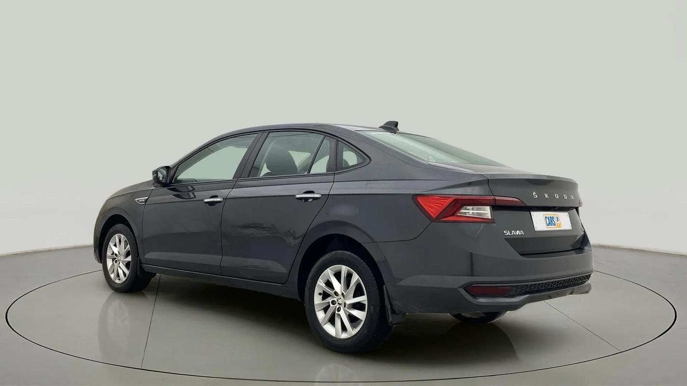 2023 Skoda SLAVIA Ambition 1.5L TSI, Petrol, Manual, 21,223 km, Left Back Diagonal