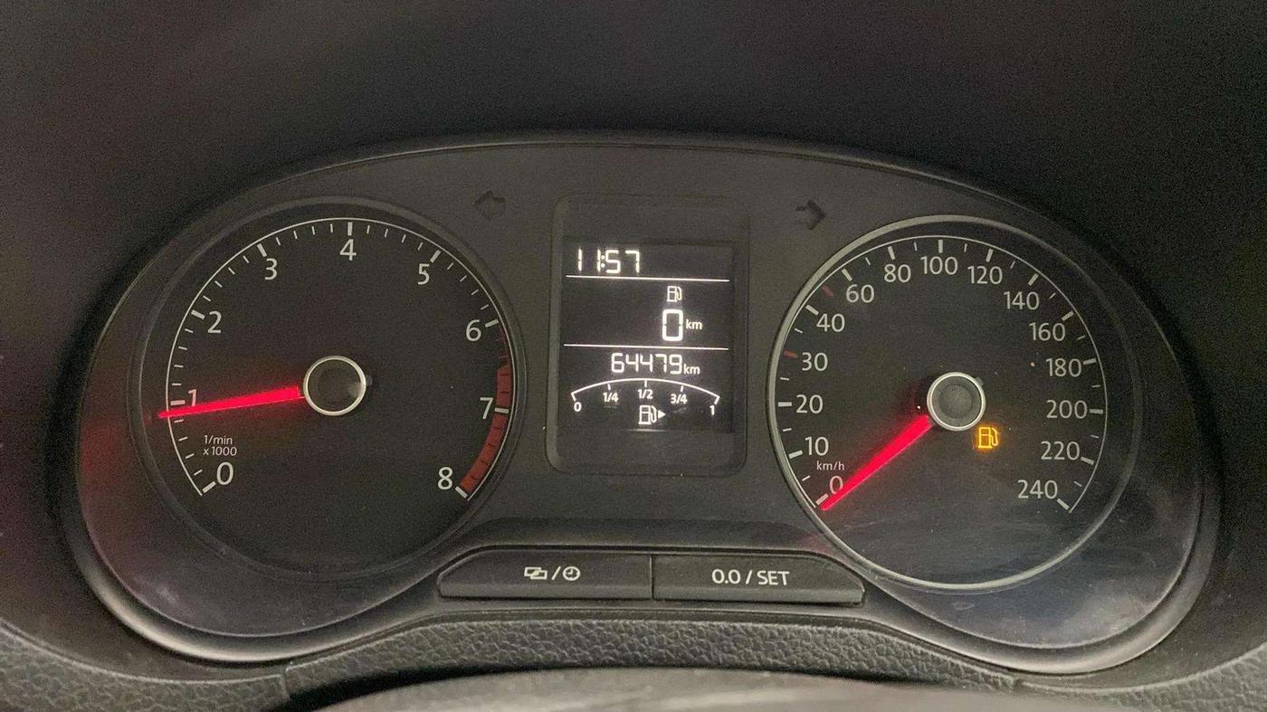 2020 Volkswagen Vento HIGHLINE PLUS 1.0L TSI, Petrol, Manual, 65,182 km, Odometer Image