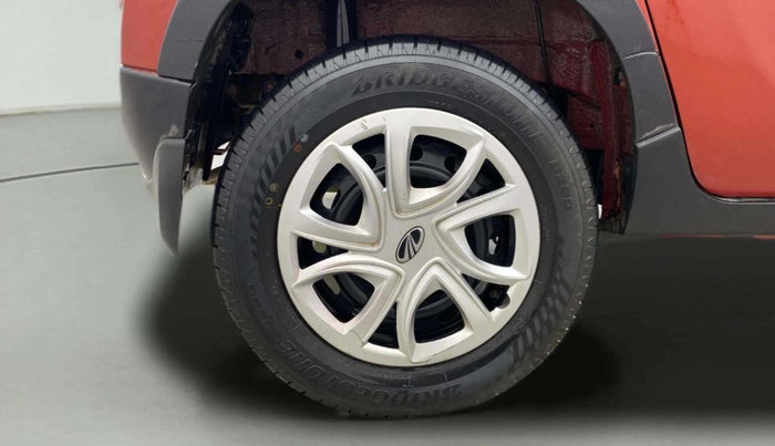 2017 Mahindra Kuv100 K4 6 STR, Petrol, Manual, 20,129 km, Right Rear Wheel