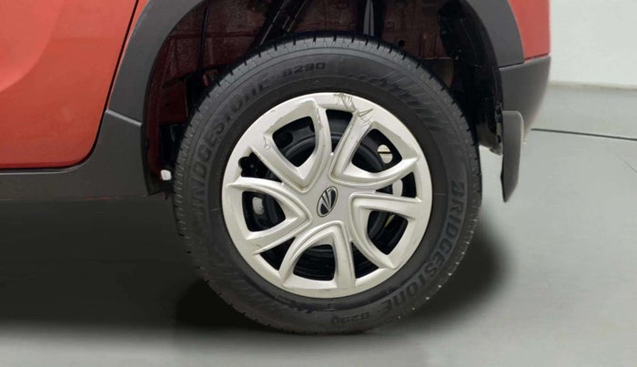 2017 Mahindra Kuv100 K4 6 STR, Petrol, Manual, 20,129 km, Left Rear Wheel