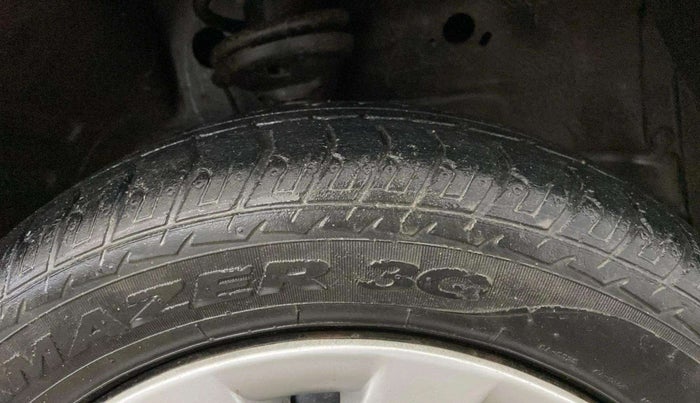 2017 Maruti Wagon R 1.0 VXI, Petrol, Manual, 38,111 km, Right Front Tyre Tread