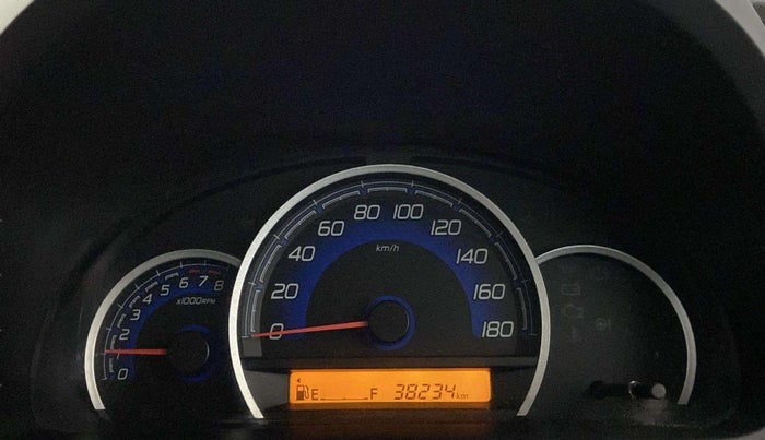 2017 Maruti Wagon R 1.0 VXI, Petrol, Manual, 38,111 km, Odometer Image