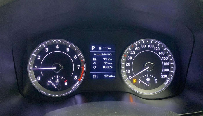 2020 Hyundai VENUE SX PLUS 1.0 TURBO DCT, Petrol, Automatic, 39,608 km, Odometer Image