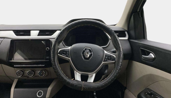 2024 Renault TRIBER RXZ AMT, Petrol, Automatic, 13,052 km, Steering Wheel Close Up