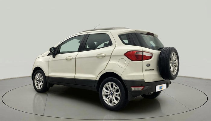 2016 Ford Ecosport TITANIUM+ 1.5L DIESEL, Diesel, Manual, 1,10,038 km, Left Back Diagonal