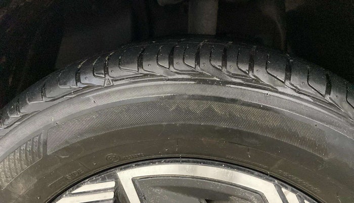 2023 Tata NEXON CREATIVE PLUS S 1.2 REVOTRON 6 MT DT, Petrol, Manual, 30,129 km, Left Front Tyre Tread