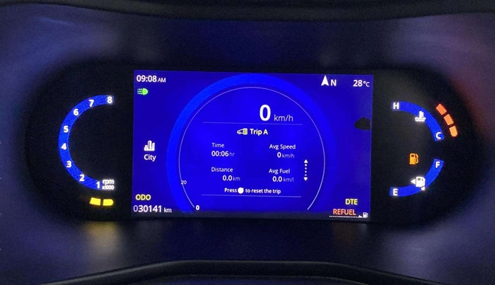 2023 Tata NEXON CREATIVE PLUS S 1.2 REVOTRON 6 MT DT, Petrol, Manual, 30,129 km, Odometer Image