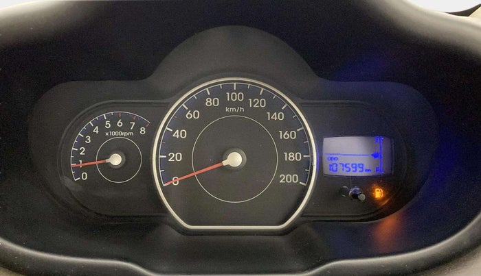 2015 Hyundai i10 MAGNA 1.1, Petrol, Manual, 1,07,598 km, Odometer Image