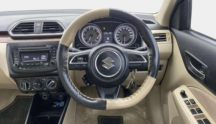 2019 Maruti Dzire VXI AMT, Petrol, Automatic, 49,176 km, Steering Wheel Close Up