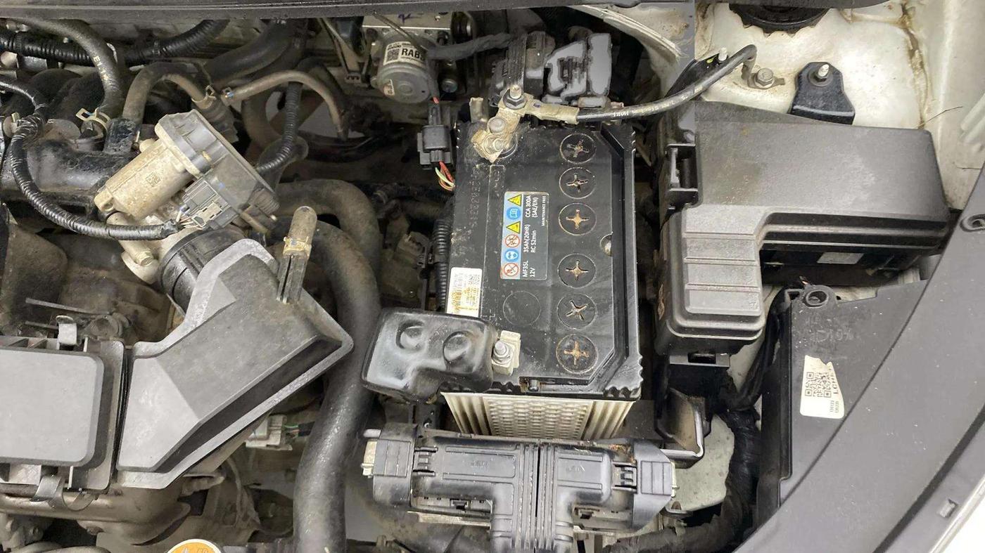 2022 Hyundai NEW SANTRO SPORTZ AMT, Petrol, Automatic, 17,048 km, Engine View - Left