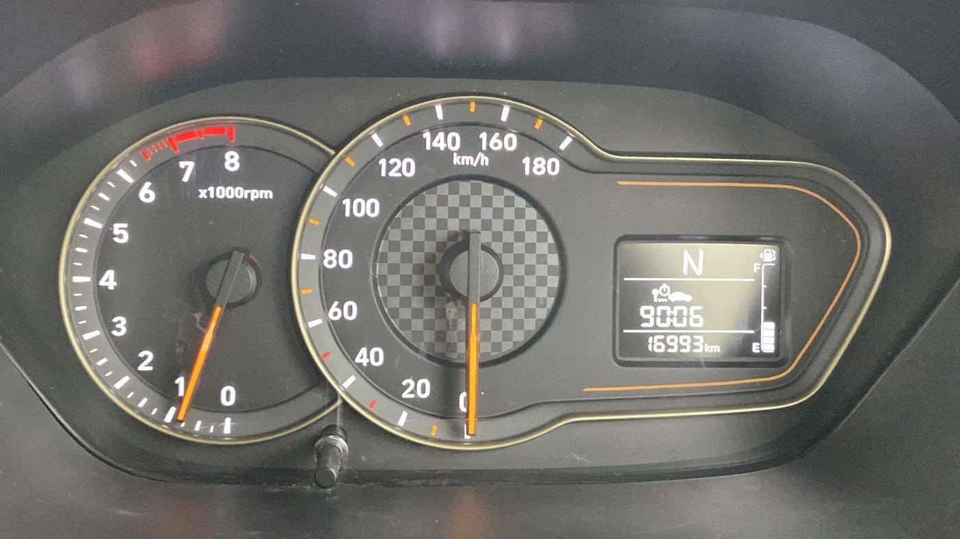 2022 Hyundai NEW SANTRO SPORTZ AMT, Petrol, Automatic, 17,048 km, Odometer Image