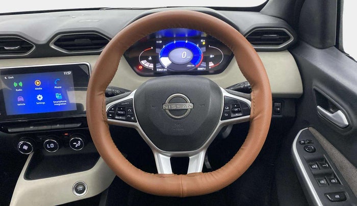 2020 Nissan MAGNITE XV TURBO, Petrol, Manual, 46,686 km, Steering Wheel Close Up