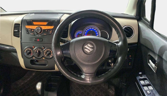 2017 Maruti Wagon R 1.0 VXI AMT, Petrol, Automatic, 19,355 km, Steering Wheel Close Up