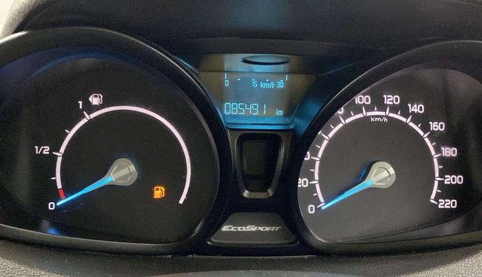 2014 Ford Ecosport AMBIENTE 1.5L PETROL, Petrol, Manual, 85,488 km, Odometer Image