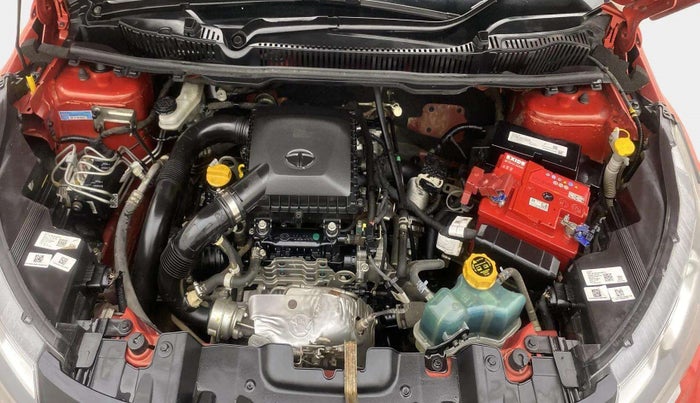 2021 Tata NEXON XM SUNROOF PETROL, Petrol, Manual, 79,002 km, Engine View