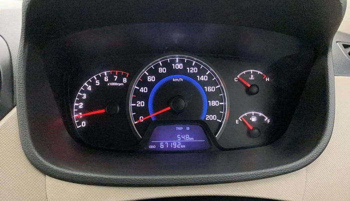 2015 Hyundai Grand i10 SPORTZ 1.2 KAPPA VTVT, Petrol, Manual, 67,136 km, Odometer Image