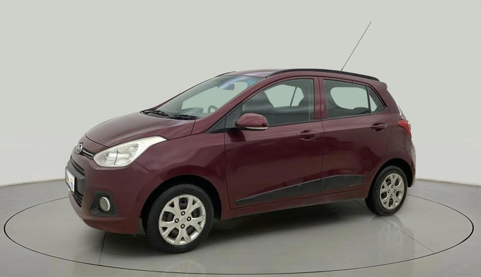 2015 Hyundai Grand i10 SPORTZ 1.2 KAPPA VTVT, Petrol, Manual, 67,136 km, Left Front Diagonal