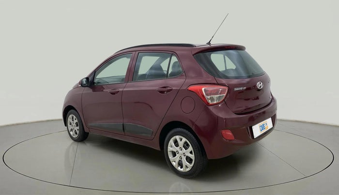 2015 Hyundai Grand i10 SPORTZ 1.2 KAPPA VTVT, Petrol, Manual, 67,136 km, Left Back Diagonal