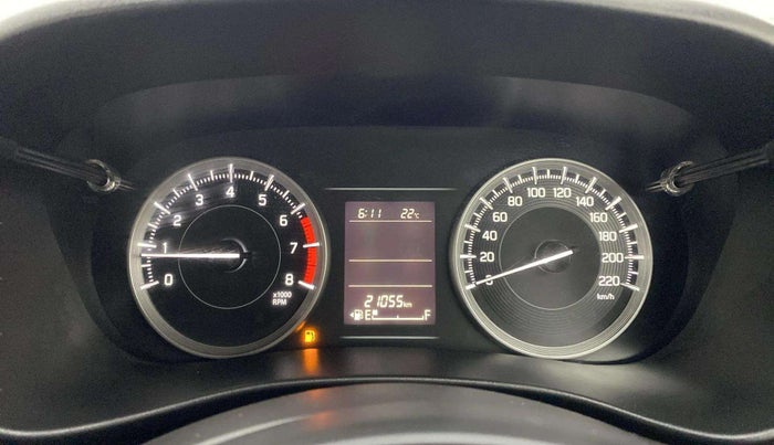 2022 Maruti Baleno DELTA PETROL 1.2, Petrol, Manual, 21,055 km, Odometer Image
