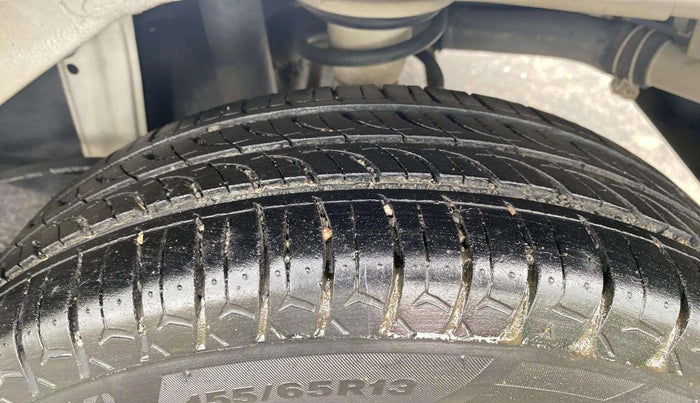 2014 Maruti Alto K10 VXI, Petrol, Manual, 49,125 km, Left Rear Tyre Tread
