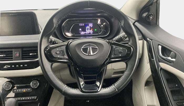 2021 Tata NEXON XZA PLUS SUNROOF PETROL, Petrol, Automatic, 17,621 km, Steering Wheel Close Up