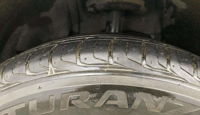 2021 Tata NEXON XZA PLUS SUNROOF PETROL, Petrol, Automatic, 17,621 km, Left Front Tyre Tread
