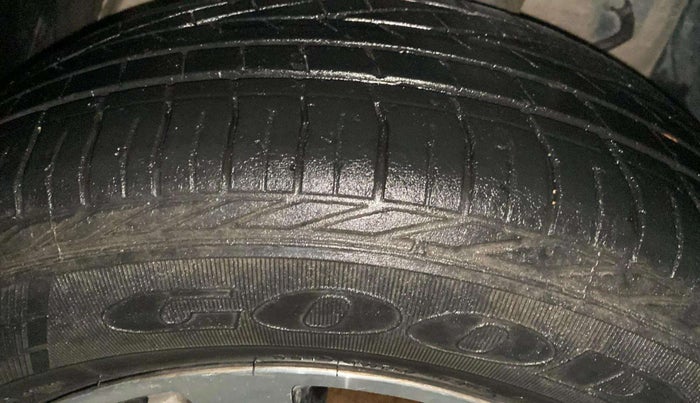 2020 Tata NEXON XZ PLUS PETROL, Petrol, Manual, 44,987 km, Left Rear Tyre Tread