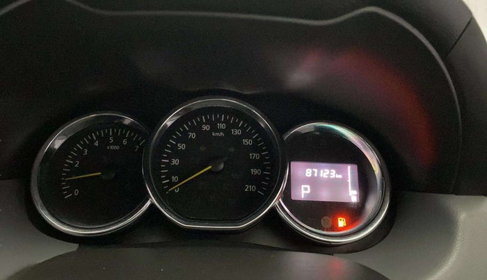 2017 Renault Duster RXS CVT, Petrol, Automatic, 87,109 km, Odometer Image