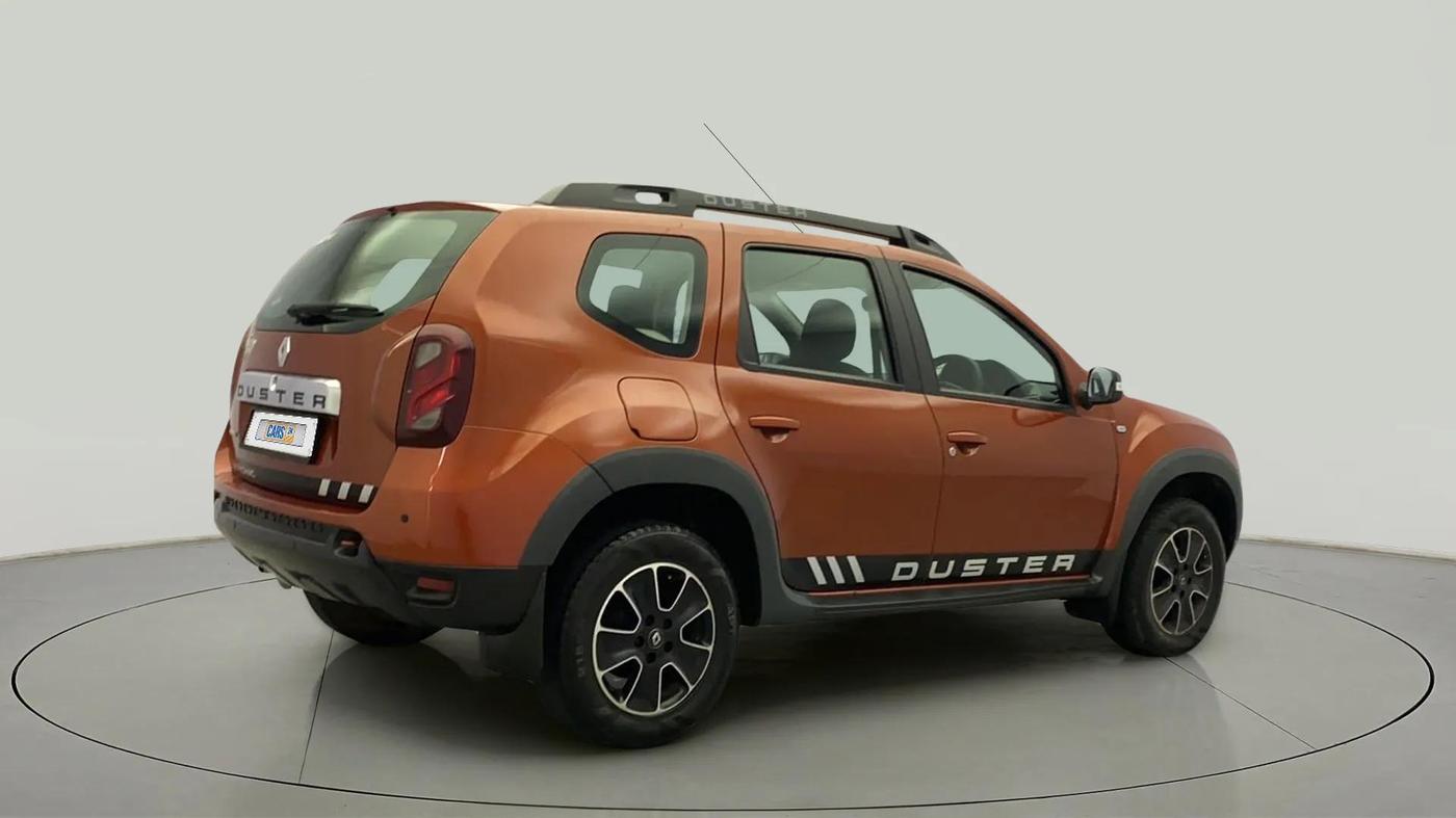 2017 Renault Duster RXS CVT, Petrol, Automatic, 87,109 km, Right Back Diagonal