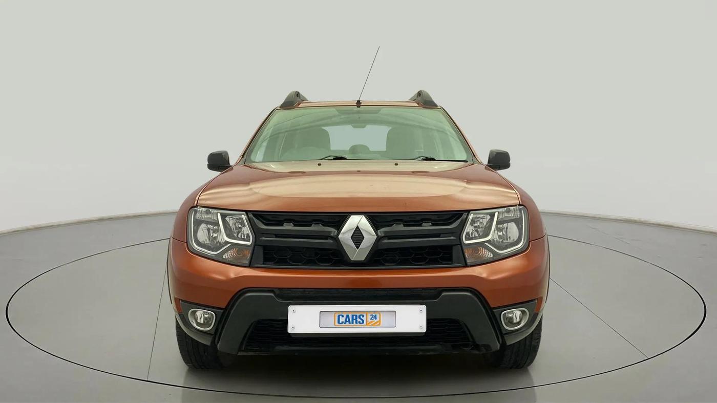 2017 Renault Duster RXS CVT, Petrol, Automatic, 87,109 km, Front