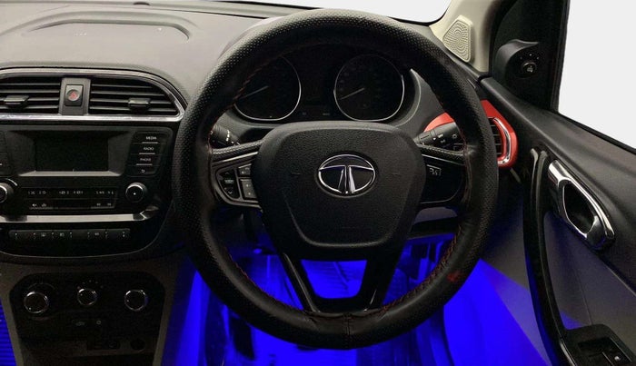 2017 Tata Tiago XZA PETROL, Petrol, Automatic, 45,613 km, Steering Wheel Close Up