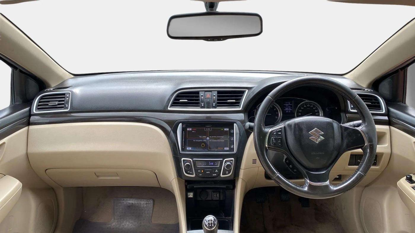 2017 Maruti Ciaz ALPHA 1.4 PETROL, Petrol, Manual, 56,513 km, Dashboard