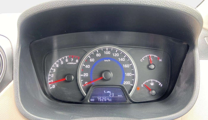 2019 Hyundai Grand i10 SPORTZ 1.2 KAPPA VTVT, Petrol, Manual, 75,249 km, Odometer Image
