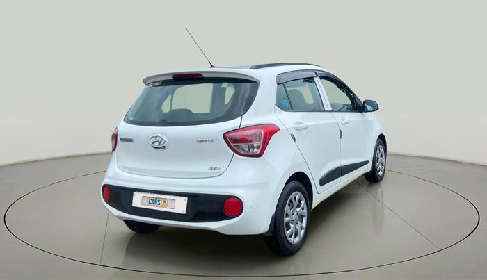 2019 Hyundai Grand i10 SPORTZ 1.2 KAPPA VTVT, Petrol, Manual, 75,249 km, Right Back Diagonal