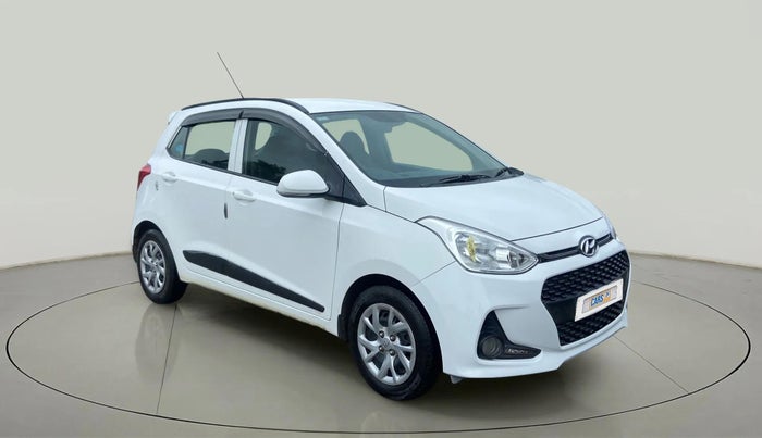 2019 Hyundai Grand i10 SPORTZ 1.2 KAPPA VTVT, Petrol, Manual, 75,249 km, Right Front Diagonal