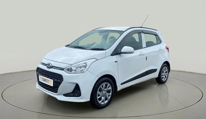 2019 Hyundai Grand i10 SPORTZ 1.2 KAPPA VTVT, Petrol, Manual, 75,249 km, Left Front Diagonal
