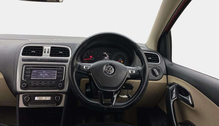 2014 Volkswagen Polo HIGHLINE1.2L, Petrol, Manual, 73,069 km, Steering Wheel Close Up