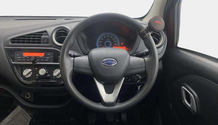 2018 Datsun Redi Go T (O), Petrol, Manual, 35,768 km, Steering Wheel Close Up