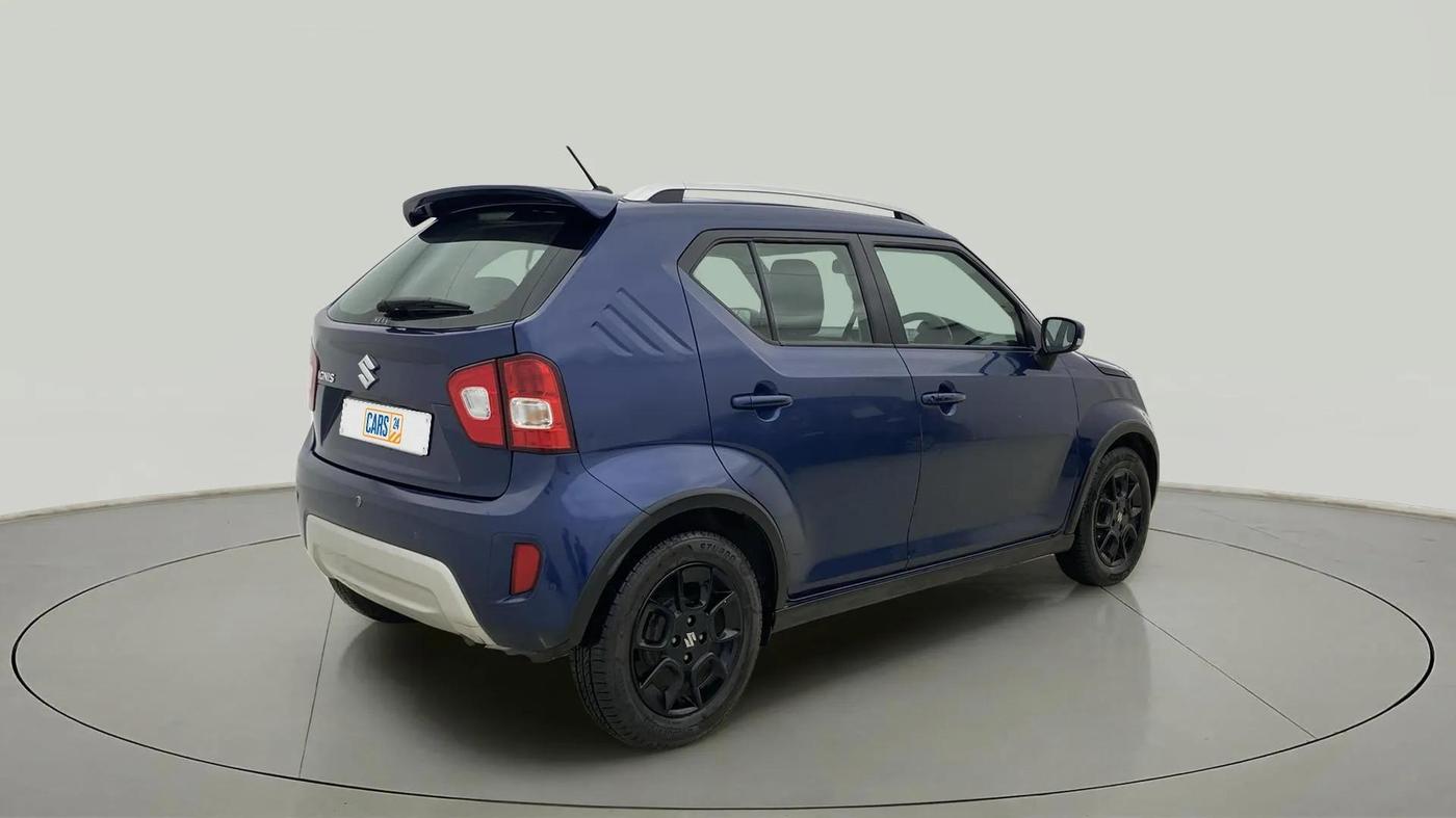 2022 Maruti IGNIS ZETA 1.2 AMT, CNG, Automatic, 74,701 km, Right Back Diagonal